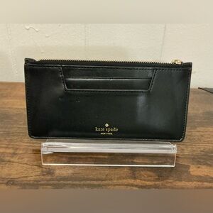 HTF Black Leather Kate Spade New York Wallet Insert With No Wallet (Insert Only)